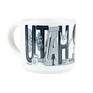 Utah State Doodle Mug